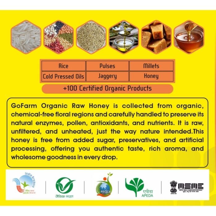 Natural Raw Honey - 500ml - Image 2