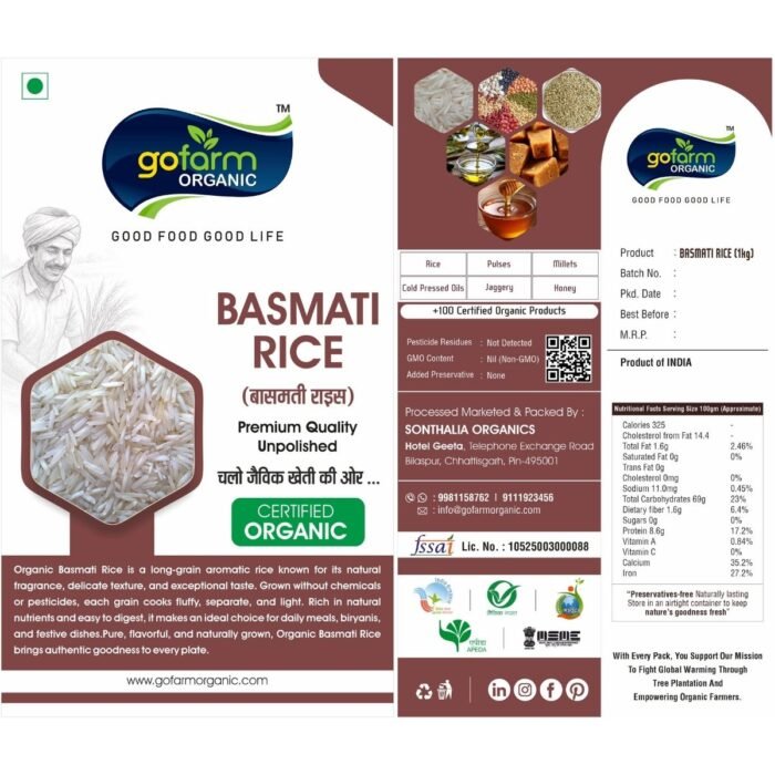 Basmati Rice – 1kg - Image 2