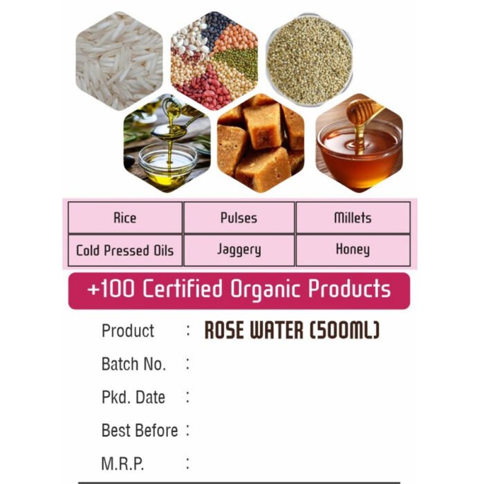 Rose Water – 500ml - Image 2