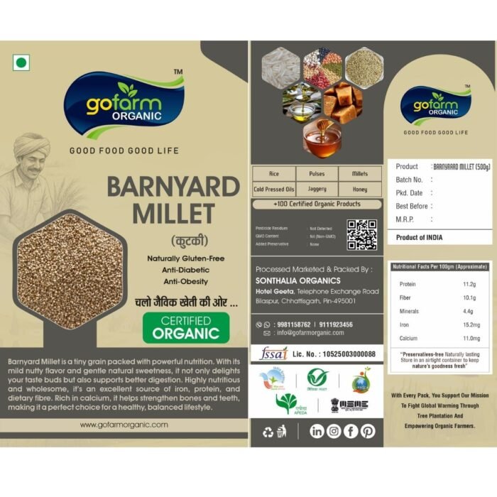 Barnyard Millet (500g) - Image 2