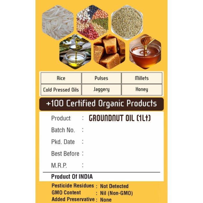Groundnut Oil – 1Lt - Image 2
