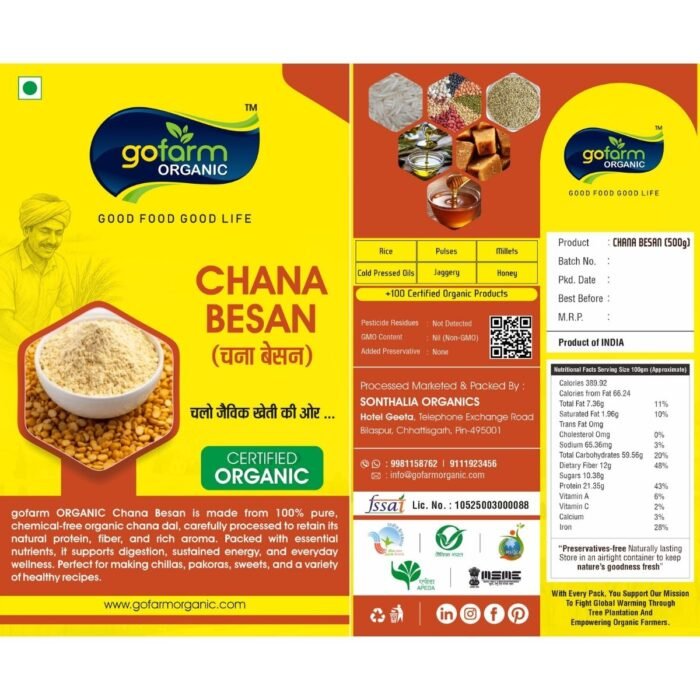 Chana Besan – 1kg - Image 2