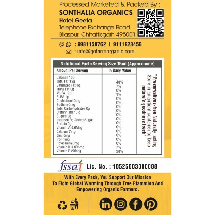 Groundnut Oil – 1Lt - Image 3
