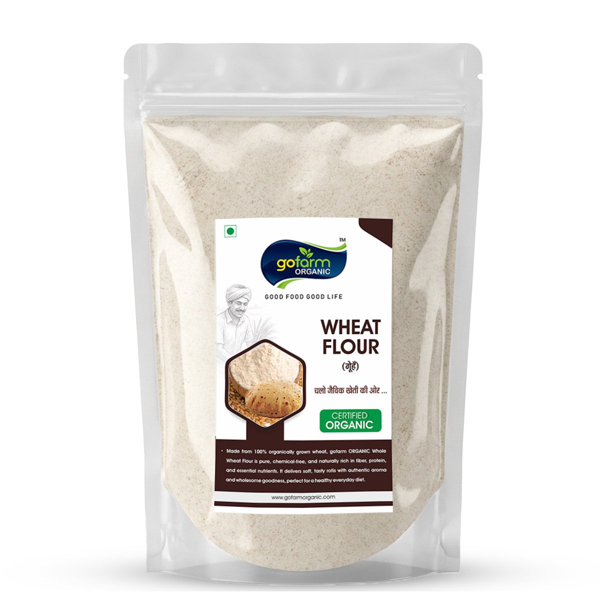 Wheat flour Wheat Flour (Gehu Aata) – 1kg - Image 1